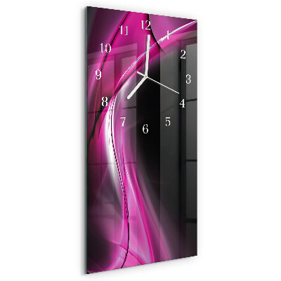 Orologio verticale Linee astratte