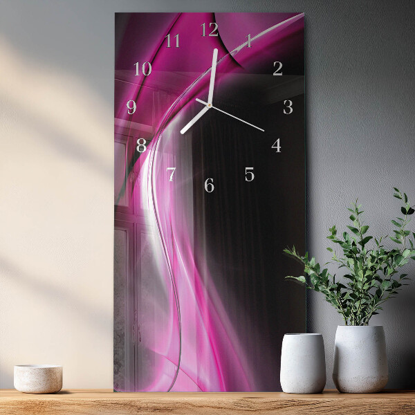 Orologio verticale Linee astratte