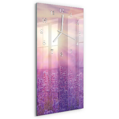 Orologio verticale Lavanda