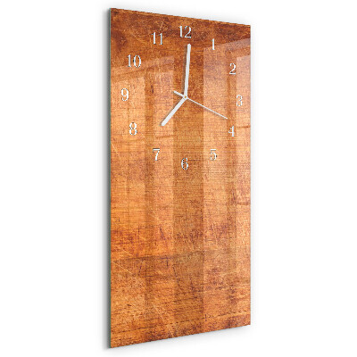 Orologio verticale Tavole di legno