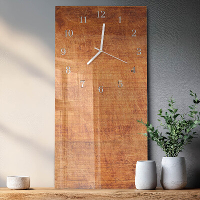 Orologio verticale Tavole di legno