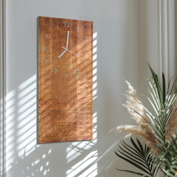 Orologio verticale Tavole di legno