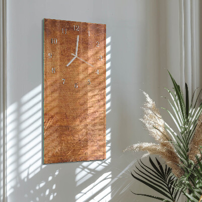 Orologio verticale Tavole di legno