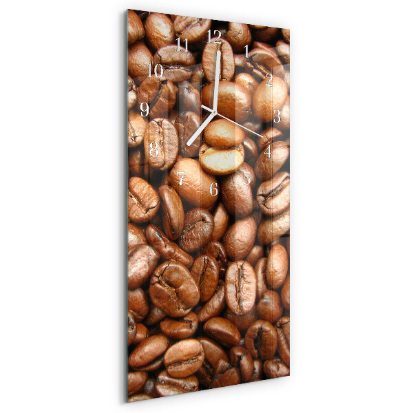 Orologio verticale chicchi di caffè