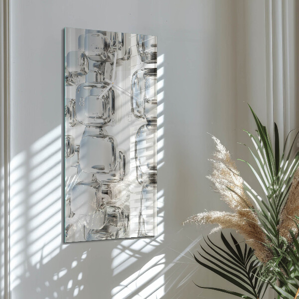Orologio verticale cubo 3D