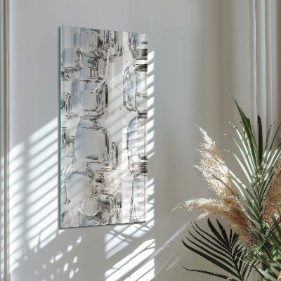 Orologio verticale cubo 3D