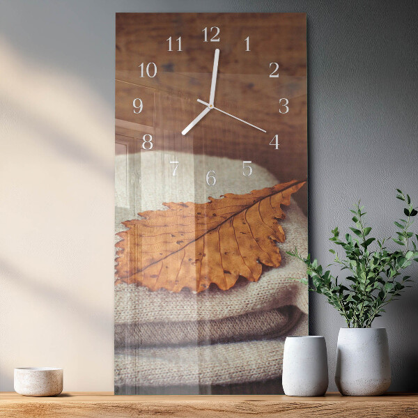 Orologio verticale Foglio
