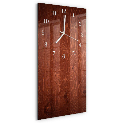 Orologio verticale pannelli di legno
