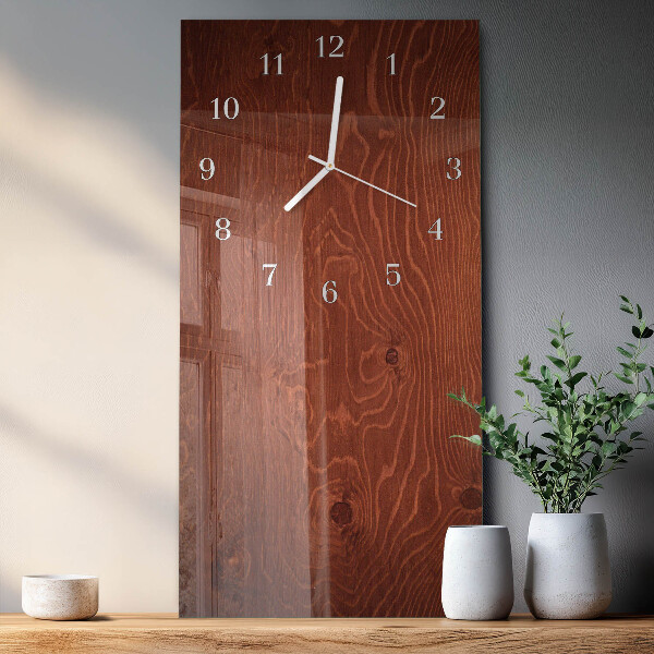Orologio verticale pannelli di legno