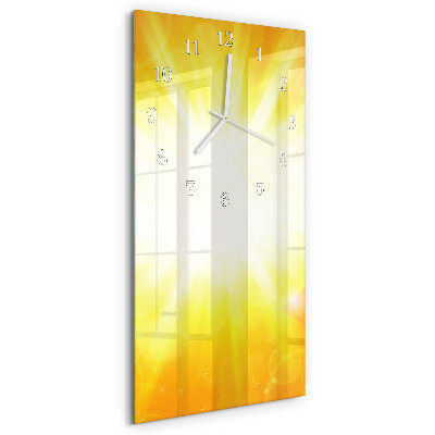 Orologio verticale luce solare