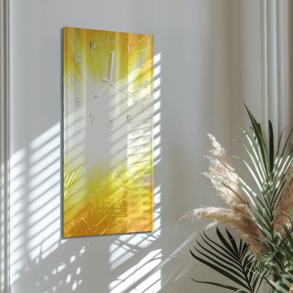 Orologio verticale luce solare