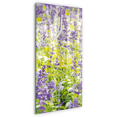 Orologio verticale Lavanda