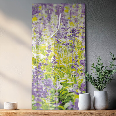 Orologio verticale Lavanda