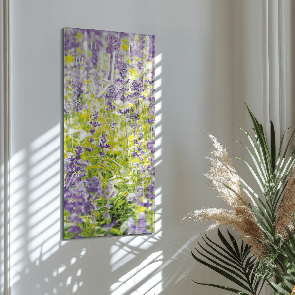 Orologio verticale Lavanda