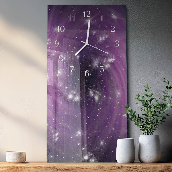 Orologio verticale Astrazione