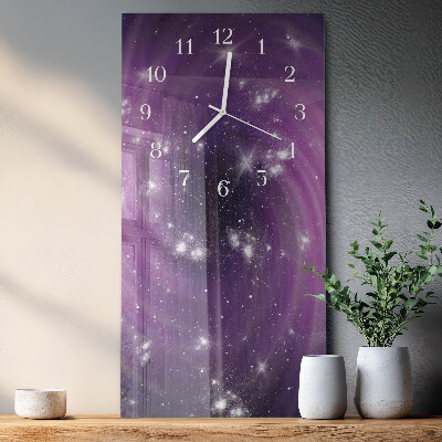 Orologio verticale Astrazione