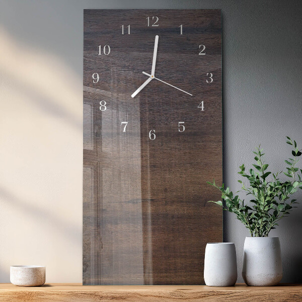 Orologio verticale Tavola di legno