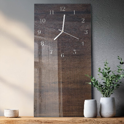 Orologio verticale Tavola di legno