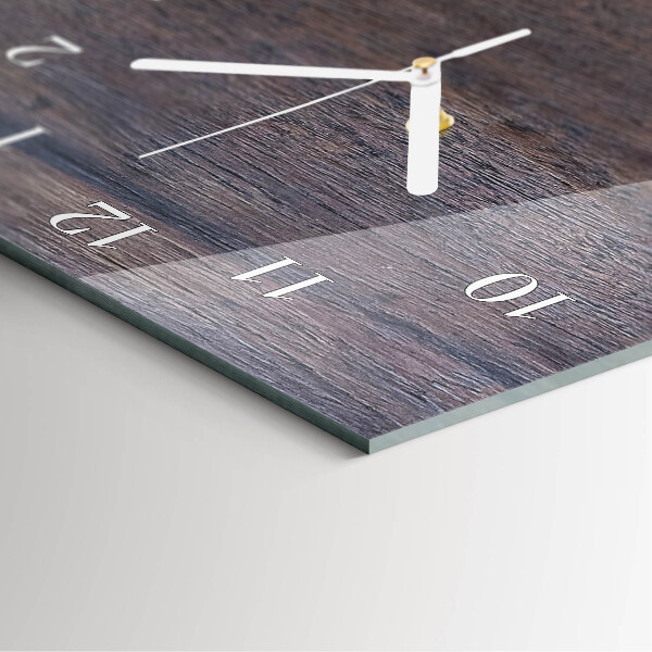 Orologio verticale Tavola di legno