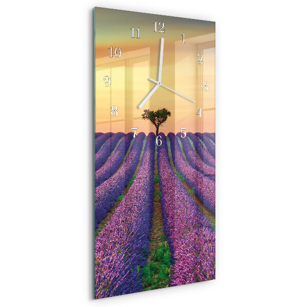 Orologio verticale Campo di lavanda