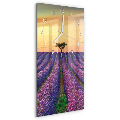 Orologio verticale Campo di lavanda