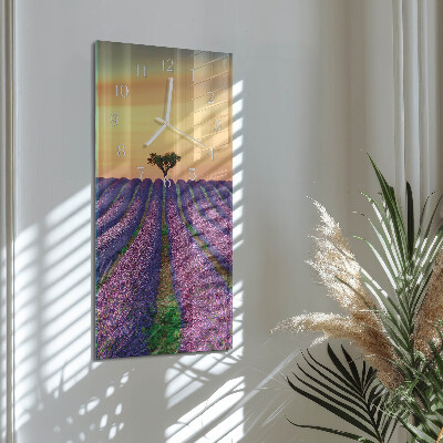 Orologio verticale Campo di lavanda