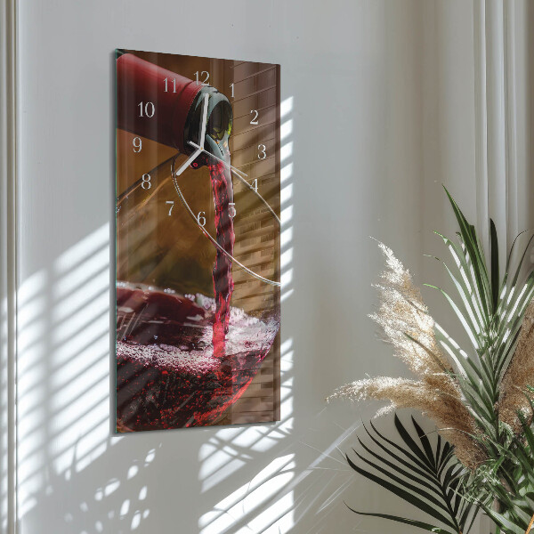 Orologio verticale Vino