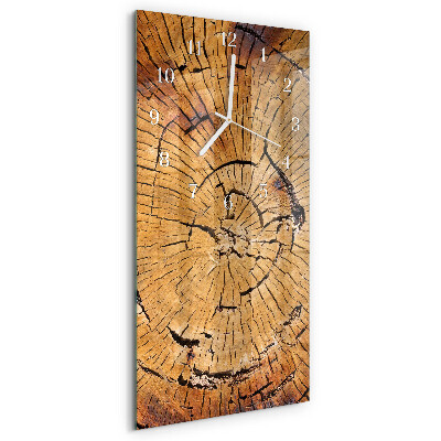 Orologio verticale Venature del legno