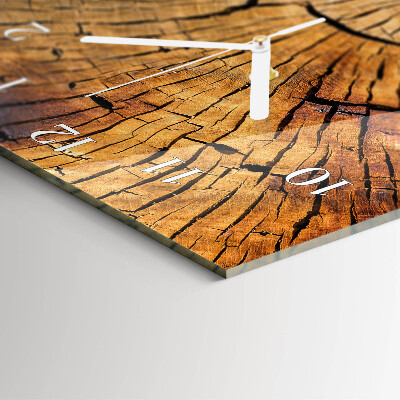 Orologio verticale Venature del legno