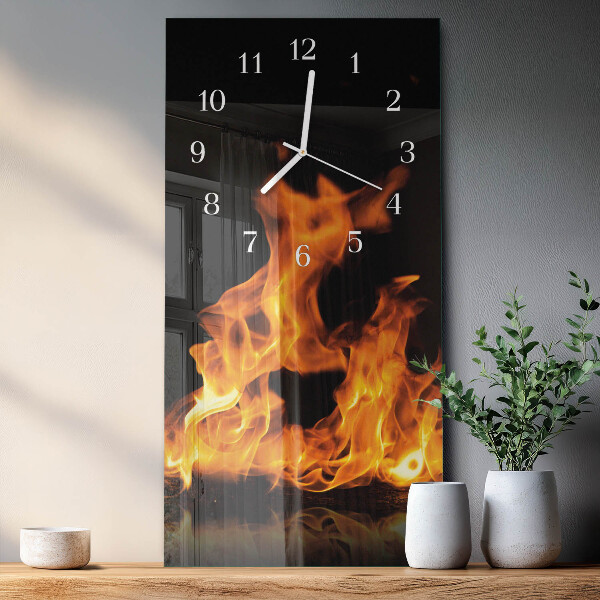 Orologio verticale Fuoco