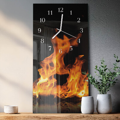 Orologio verticale Fuoco