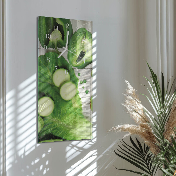 Orologio verticale Verdure