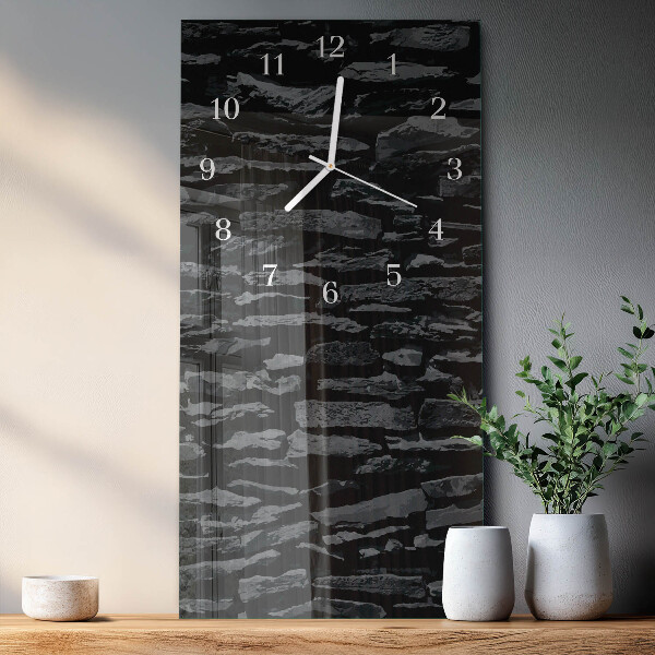 Orologio verticale Muro di pietra
