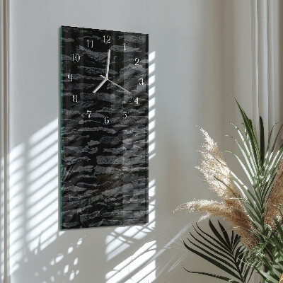 Orologio verticale Muro di pietra