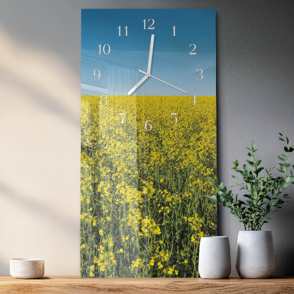 Orologio verticale Campo di fiori