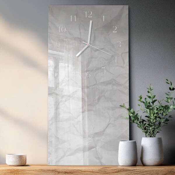 Orologio verticale Foglio di carta