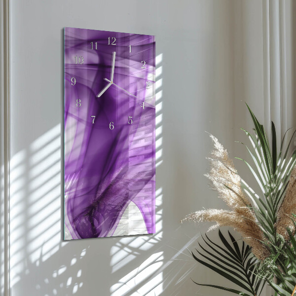Orologio verticale Viola Fantasia