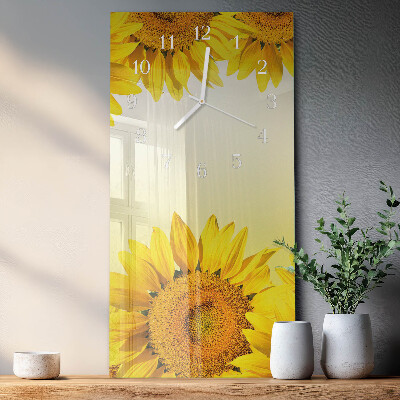 Orologio verticale Girasole