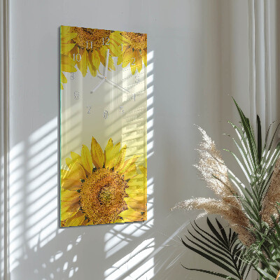 Orologio verticale Girasole