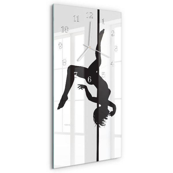 Orologio verticale ballerina di pole dance