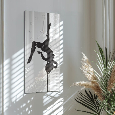 Orologio verticale ballerina di pole dance
