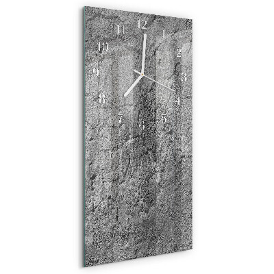 Orologio verticale Muro in cemento