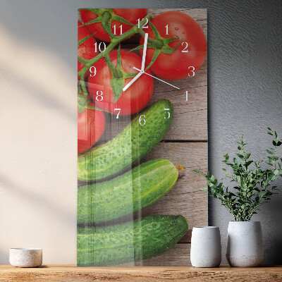 Orologio verticale Verdure