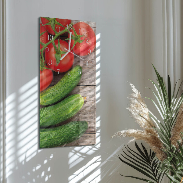 Orologio verticale Verdure