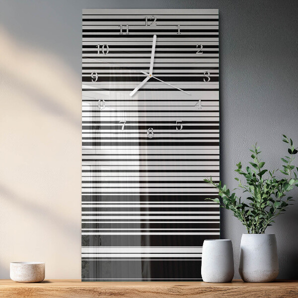 Orologio verticale Strisce