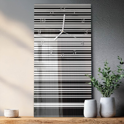 Orologio verticale Strisce