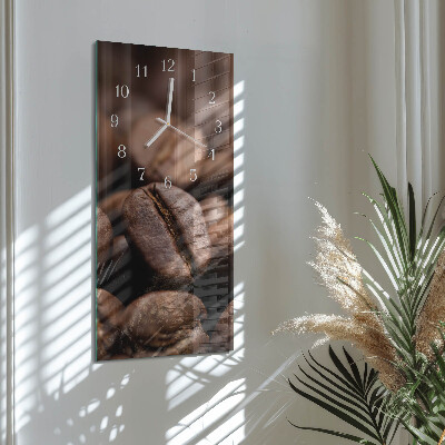 Orologio verticale chicchi di caffè