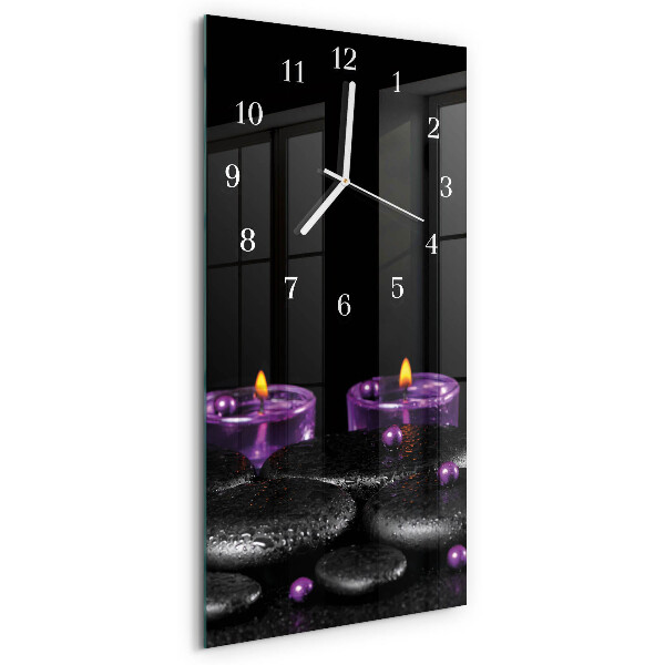 Orologio verticale Pietre delle candele