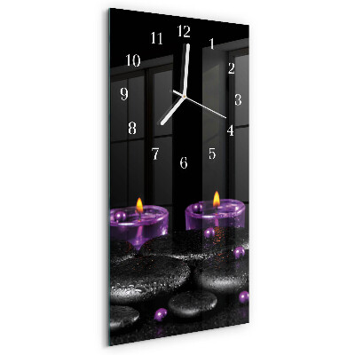 Orologio verticale Pietre delle candele