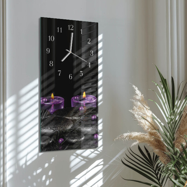 Orologio verticale Pietre delle candele